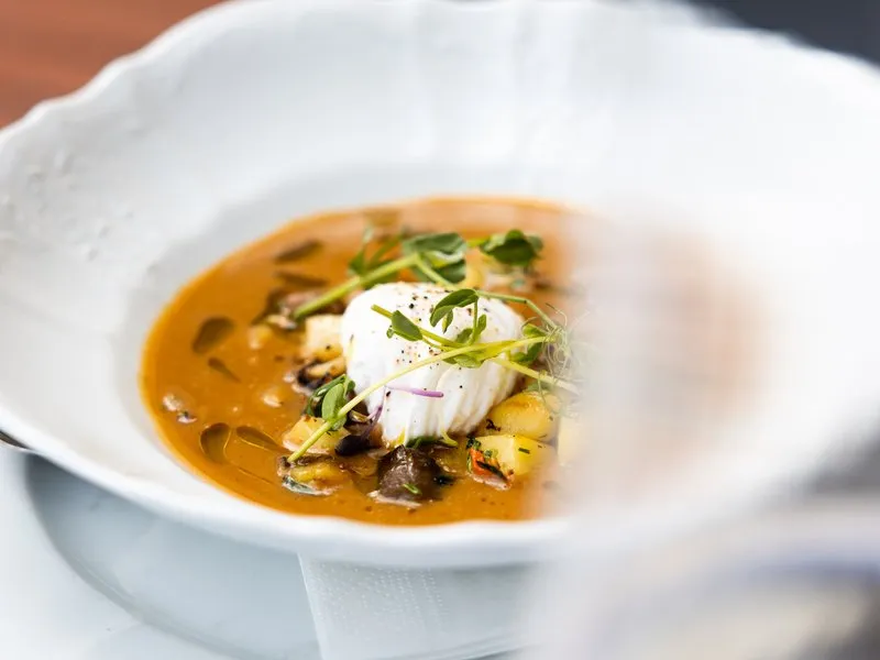 Čtyřchodové menu v restauraci Chateau Ctěnice