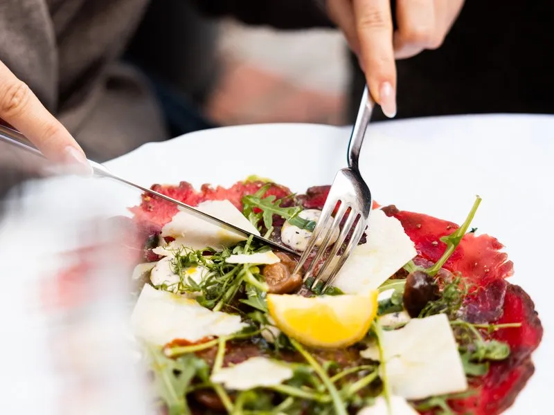 Čtyřchodové menu v restauraci Chateau Ctěnice
