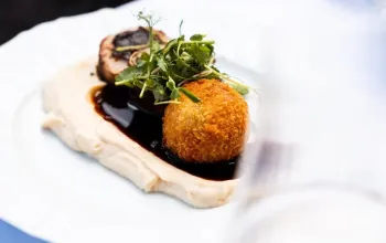 Čtyřchodové menu v restauraci Chateau Ctěnice