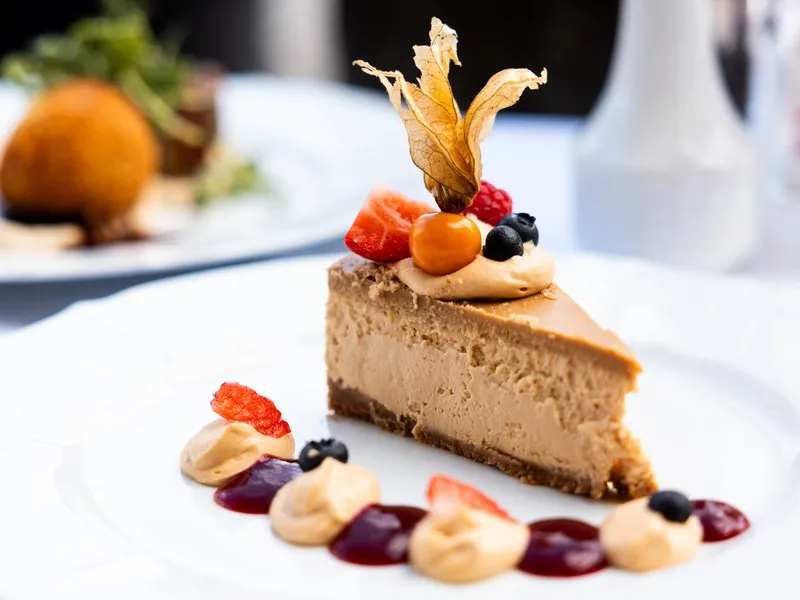 Čtyřchodové menu v restauraci Chateau Ctěnice