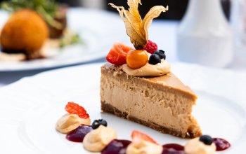 Čtyřchodové menu v restauraci Chateau Ctěnice