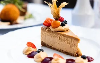 Čtyřchodové menu v restauraci Chateau Ctěnice