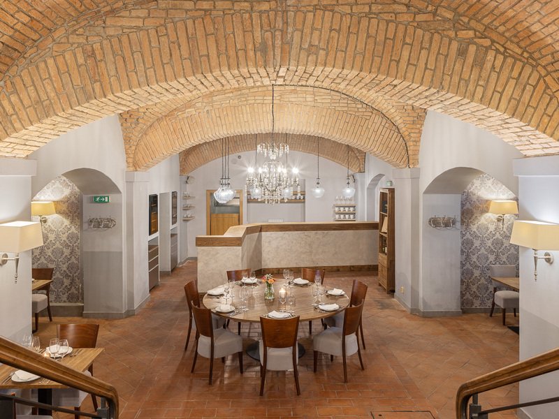 Čtyřchodové menu v restauraci Chateau Ctěnice