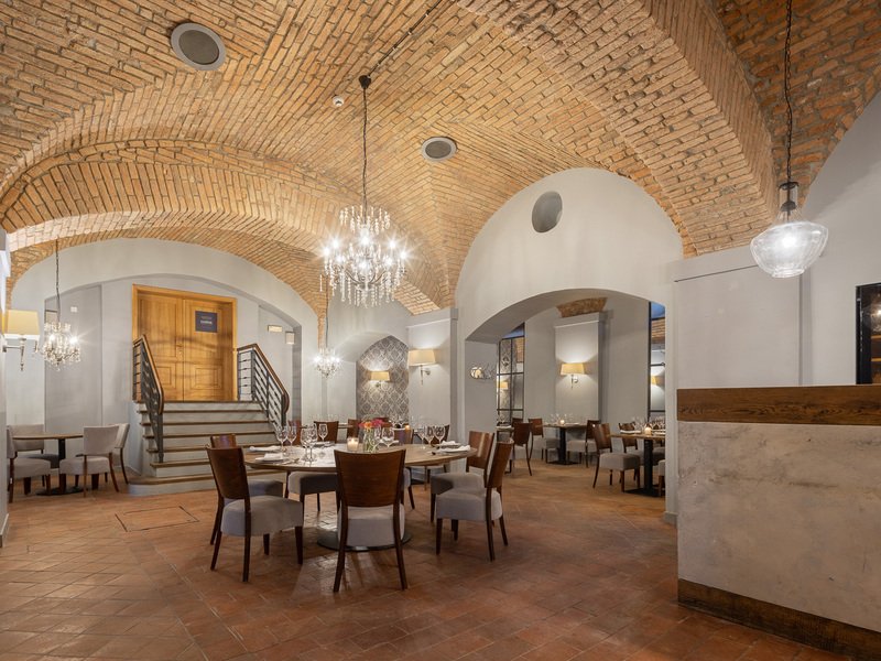 Čtyřchodové menu v restauraci Chateau Ctěnice