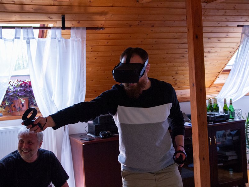 Půjčení virtuální reality až domů + 25 VR her Celá ČR