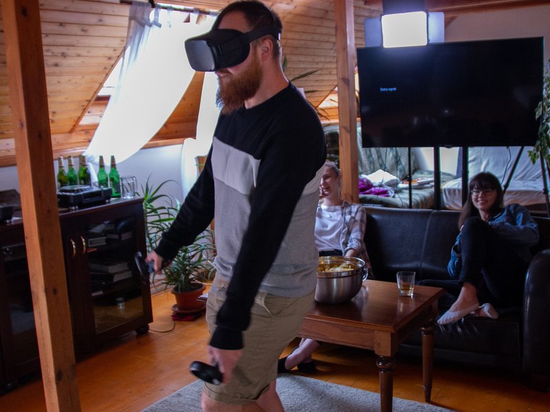 Půjčení virtuální reality až domů + 25 VR her Celá ČR
