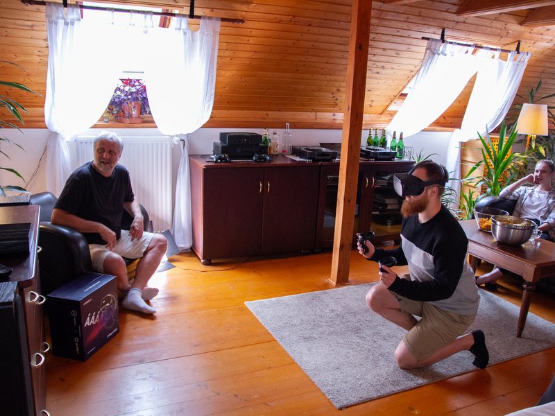 Půjčení virtuální reality až domů + 25 VR her Celá ČR