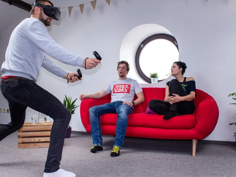 Půjčení virtuální reality až domů + 25 VR her Celá ČR