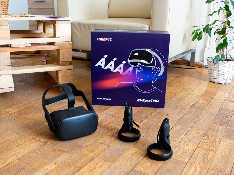 Půjčení virtuální reality až domů + 25 VR her Celá ČR