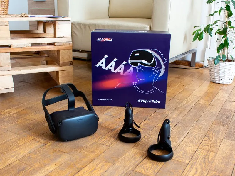 Půjčení virtuální reality až domů + 25 VR her Celá ČR