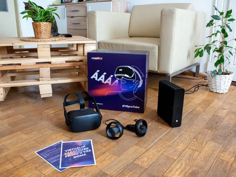 Půjčení virtuální reality až domů + 25 VR her Celá ČR