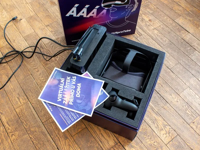 Půjčení virtuální reality až domů + 25 VR her Celá ČR