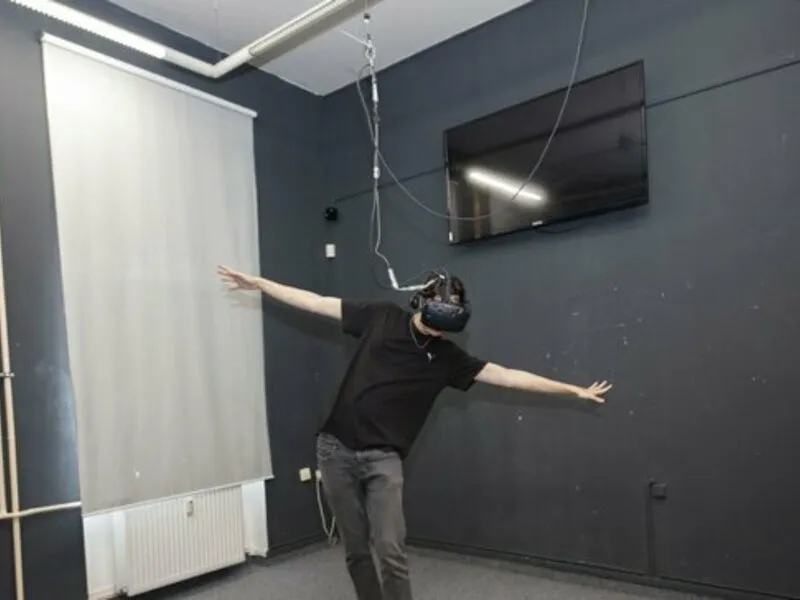 Herna s virtuální realitou až pro 4 osoby