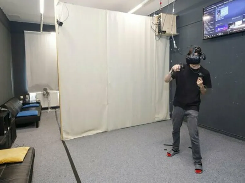 Herna s virtuální realitou až pro 4 osoby