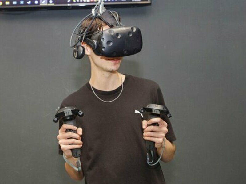 Herna s virtuální realitou až pro 4 osoby