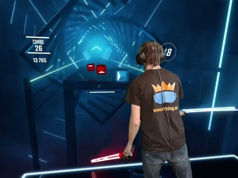 Herna s virtuální realitou až pro 4 osoby