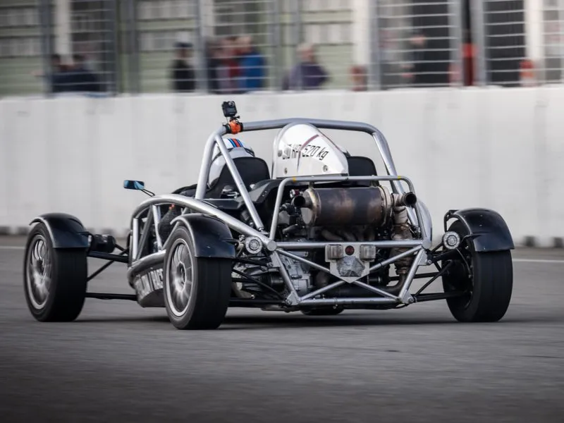 Jízda v Ariel Atom 3.5 na Masarykově okruhu