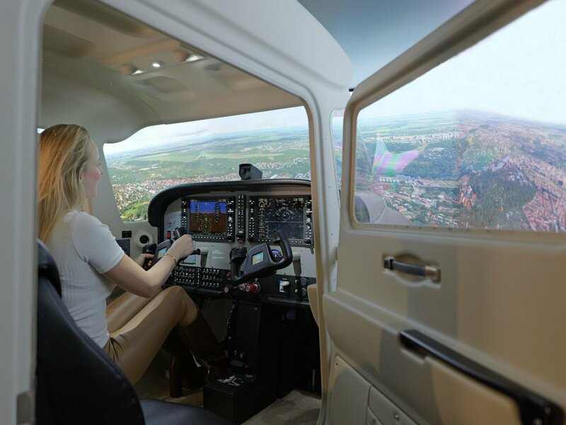 Letecký simulátor Cessna 172