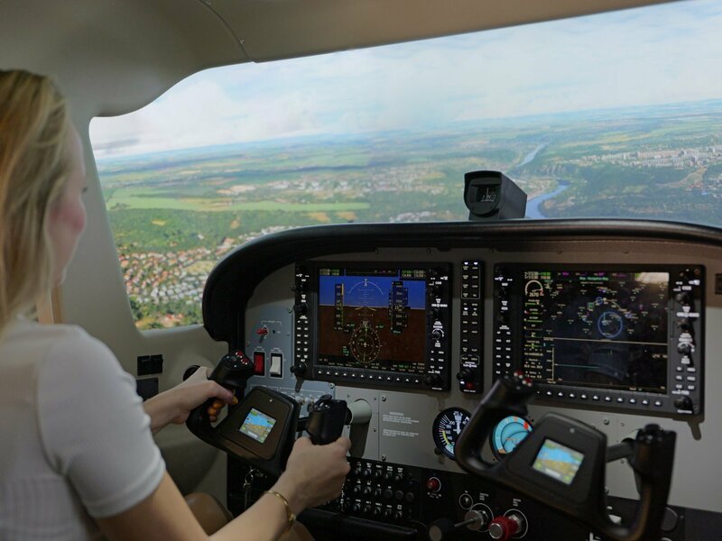 Letecký simulátor Cessna 172