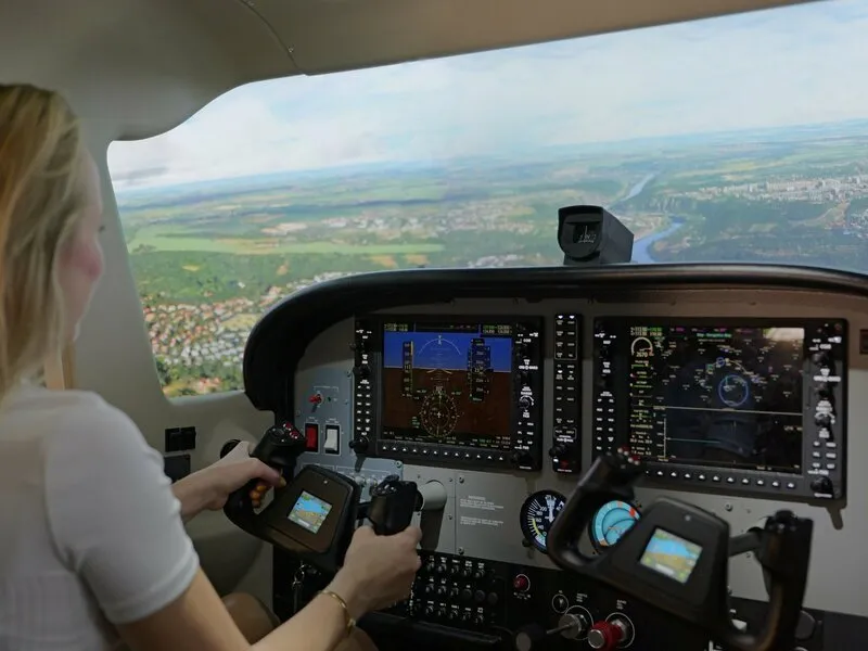 Letecký simulátor Cessna 172