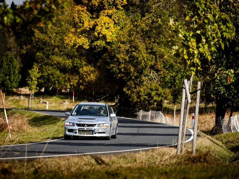 Zážitková rally jízda v Mitsubishi Lancer EVO IX