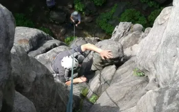 Kurz lezení na skalách
