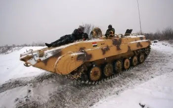Jízda obrněným transportérem