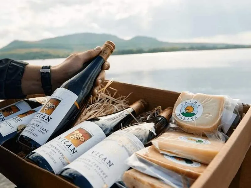 Degustace vín s občerstvením + dárkový set vína a sýrů
