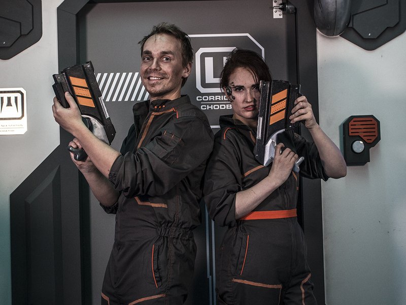 Galactic Pioneers: Sci-fi úniková hra v Praze
