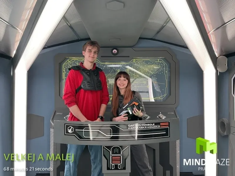 Galactic Pioneers: Sci-fi úniková hra v Praze