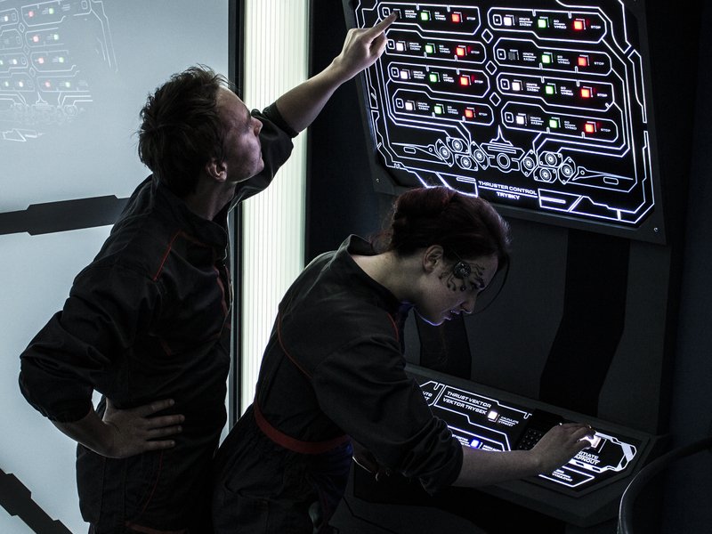 Galactic Pioneers: Sci-fi úniková hra v Praze