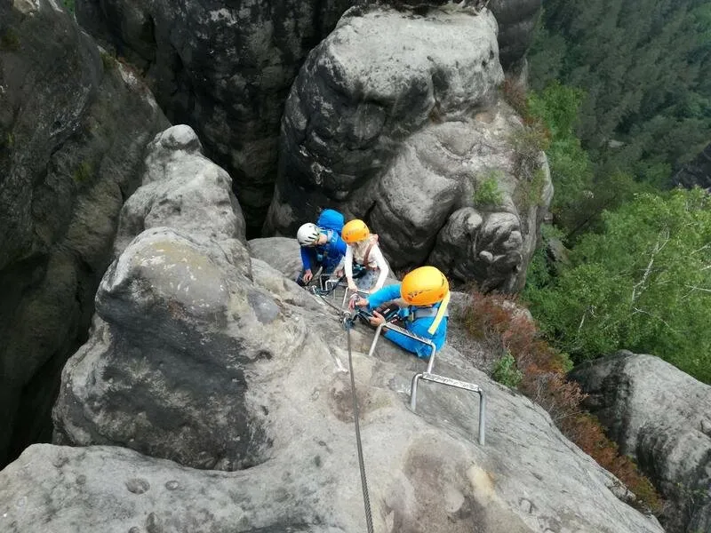 Via ferrata se zkušeným instruktorem