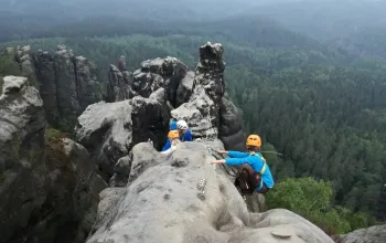 Via ferrata se zkušeným instruktorem