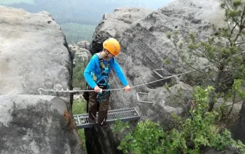 Via ferrata se zkušeným instruktorem