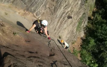 Via ferrata se zkušeným instruktorem
