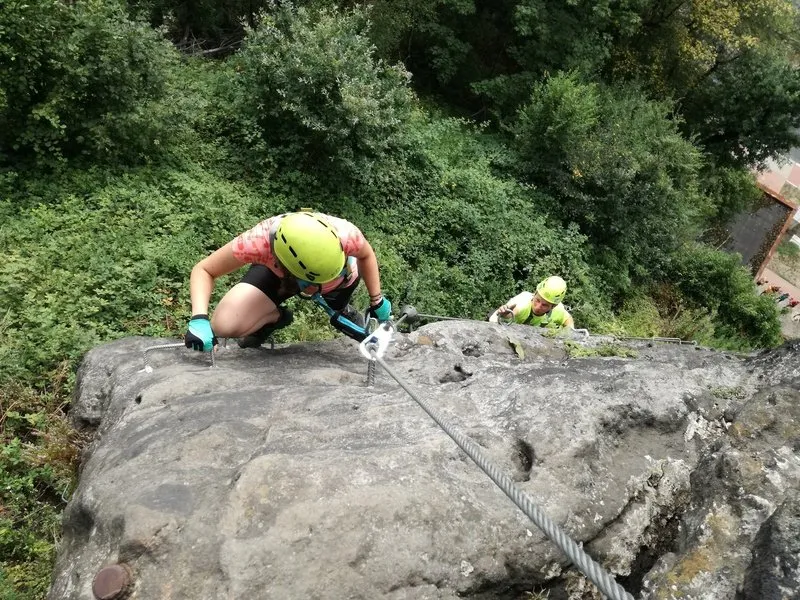 Via ferrata se zkušeným instruktorem