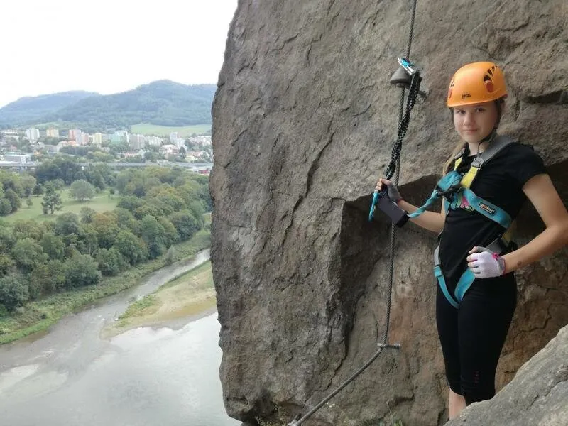 Via ferrata se zkušeným instruktorem
