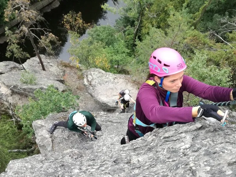 Via ferrata se zkušeným instruktorem