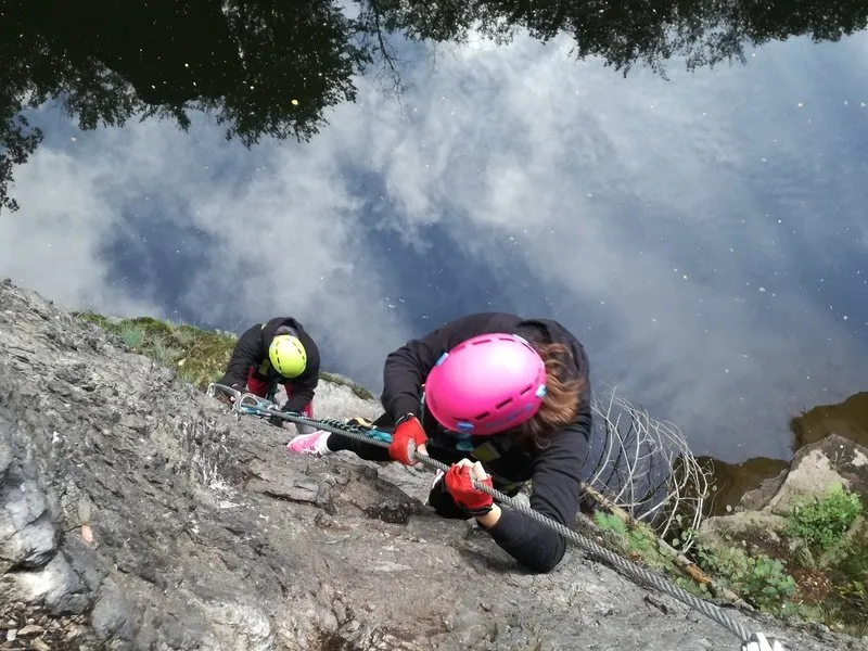 Via ferrata se zkušeným instruktorem