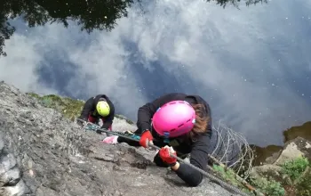 Via ferrata se zkušeným instruktorem