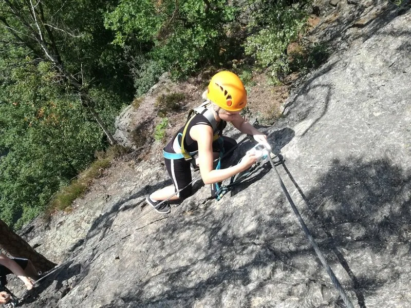 Via ferrata se zkušeným instruktorem
