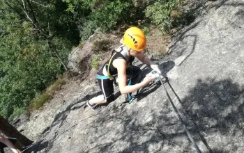 Via ferrata se zkušeným instruktorem