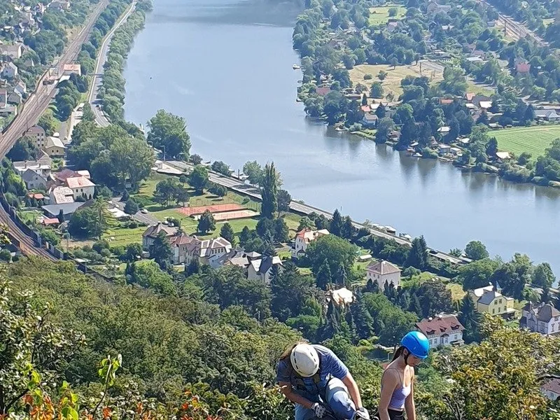 Via ferrata se zkušeným instruktorem