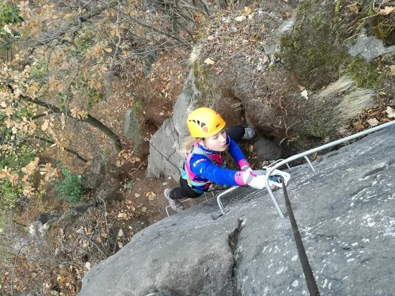 Via ferrata se zkušeným instruktorem
