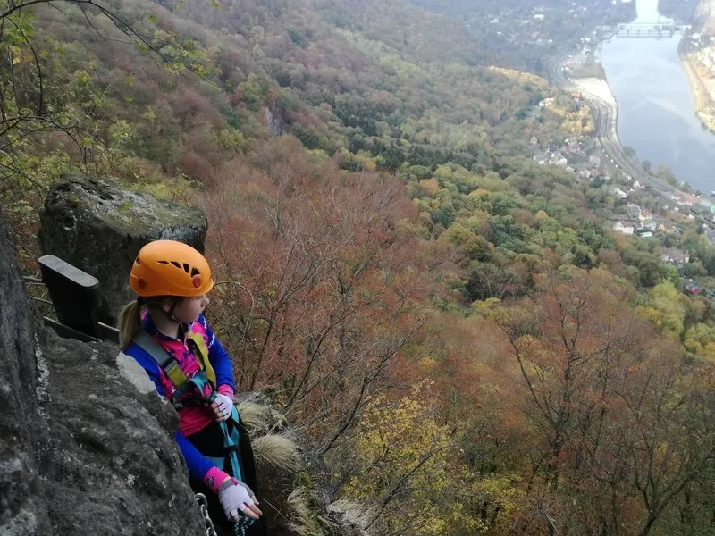 Via ferrata se zkušeným instruktorem