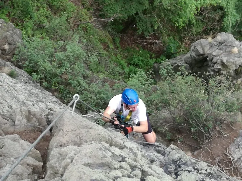 Via ferrata se zkušeným instruktorem