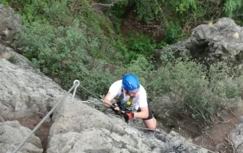 Via ferrata se zkušeným instruktorem
