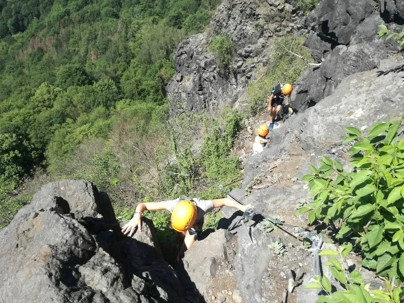 Via ferrata se zkušeným instruktorem