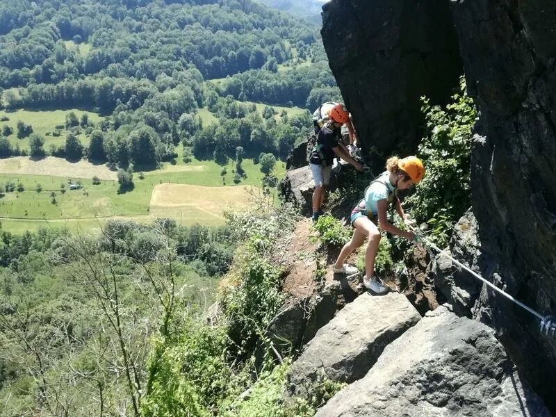 Via ferrata se zkušeným instruktorem