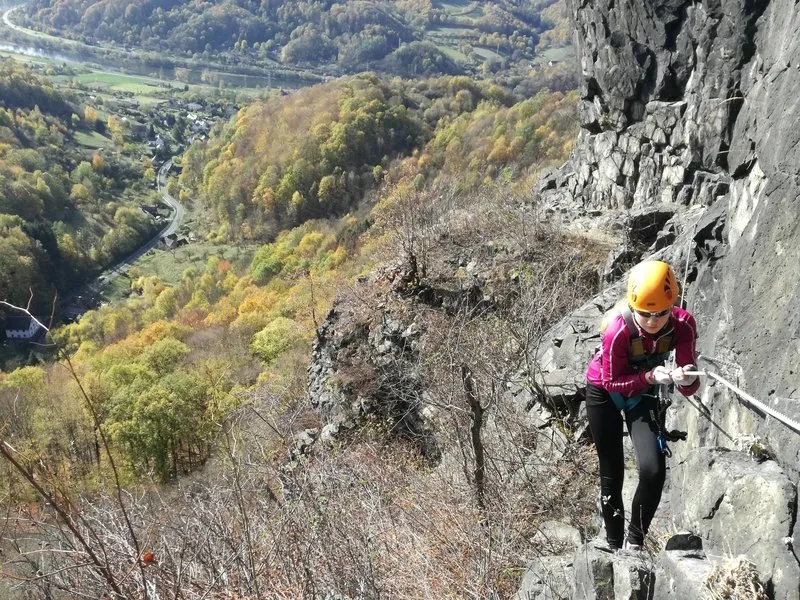 Via ferrata se zkušeným instruktorem